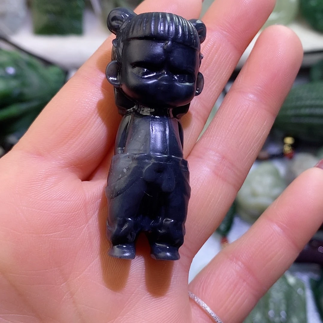 和田玉（糖玉）未镶嵌珠宝半成品行*