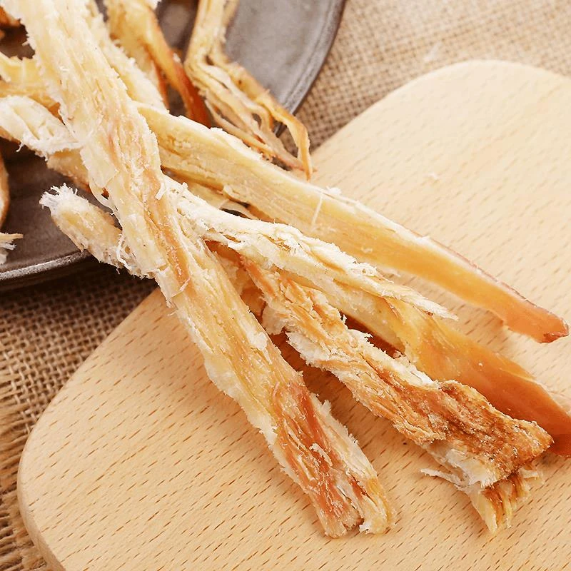 手撕鱿鱼条威海荣成特产碳烤风琴鱿鱼丝即食海鲜海味休闲零食