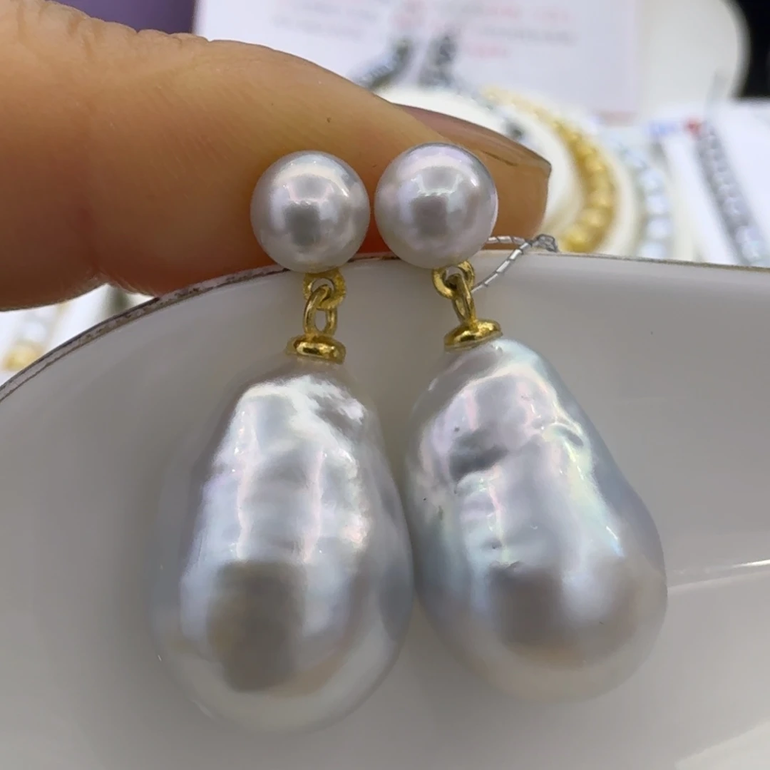 耳饰海水珍珠未镶嵌