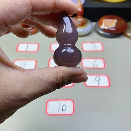 玛瑙/玉髓吊坠(不含链)未镶嵌九***