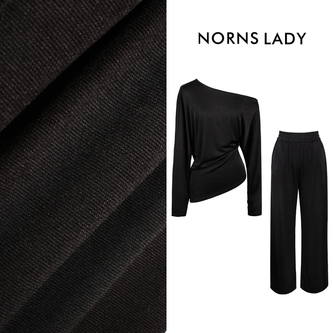 NORNS LADY诺恩  春秋新款冰凉透气通勤休闲套装  T25TY05122