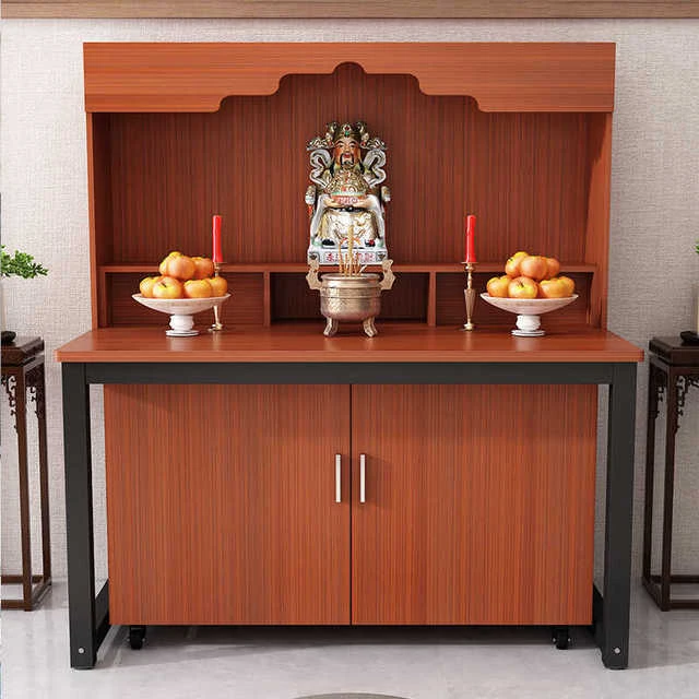 佛龛供桌香案佛台家用小型靠窗户阳台加背板香火经济型仙家遮挡板