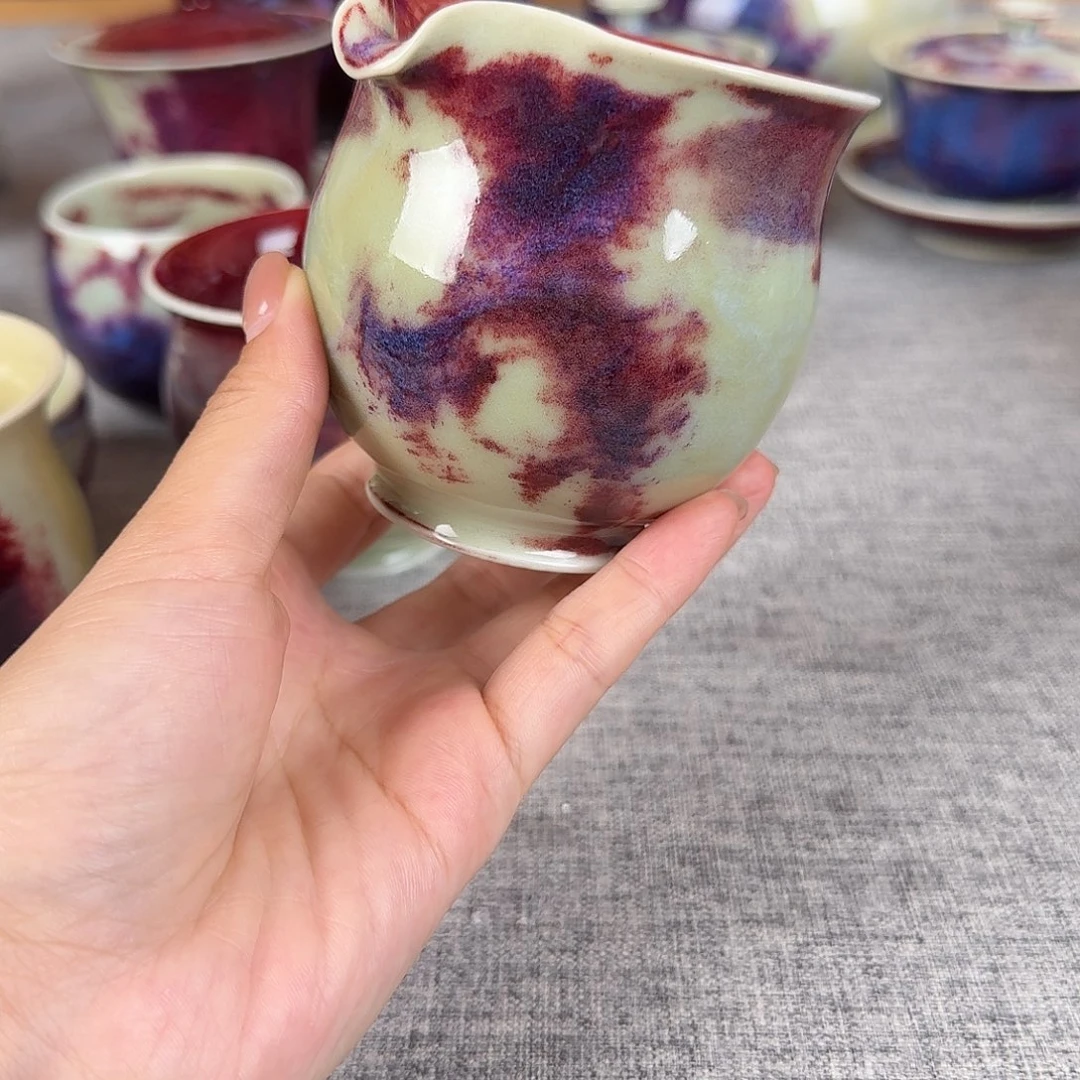 自***美纯手工制作公道杯