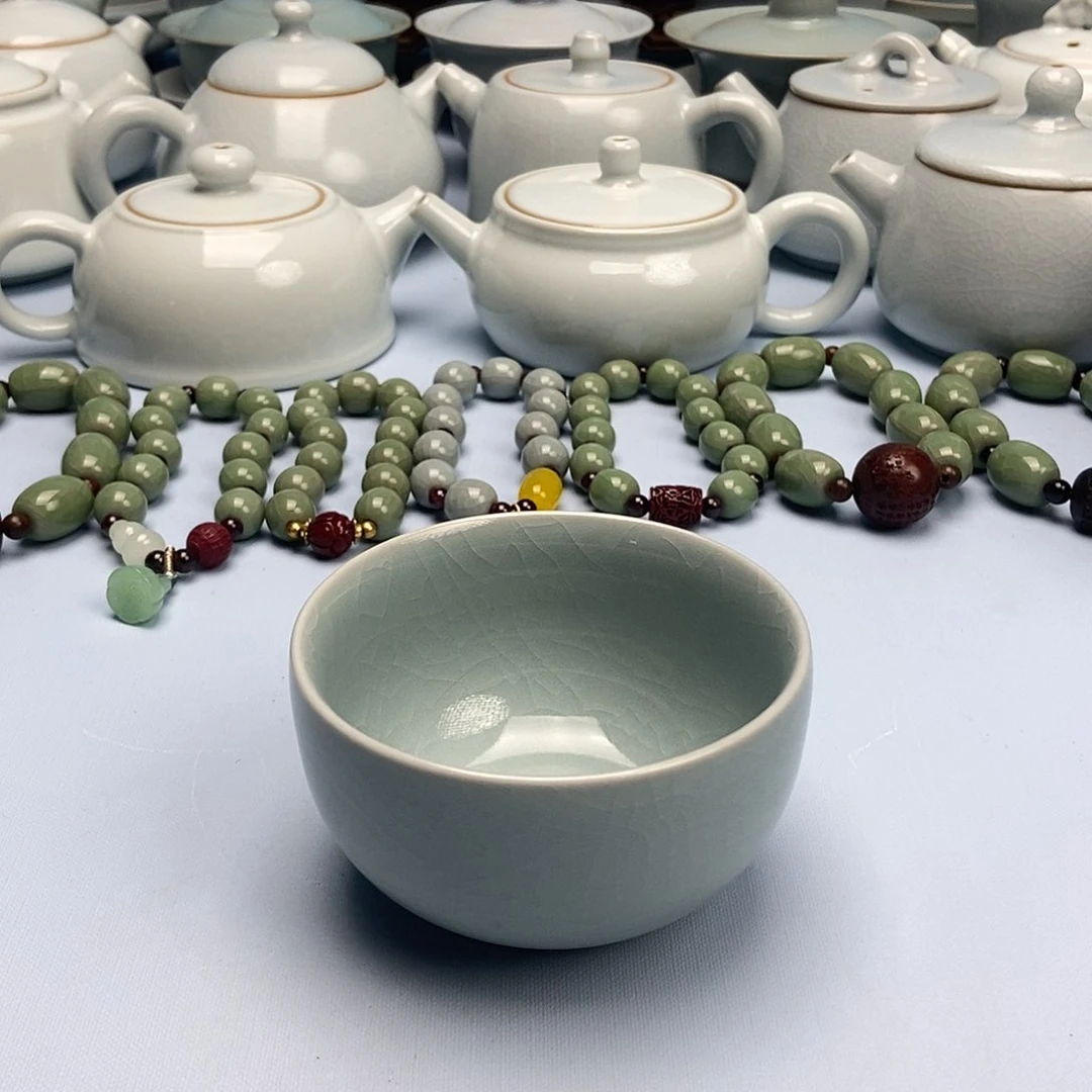 杯天青罗汗杯原矿原釉原产地