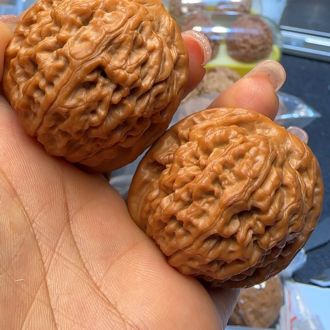 文玩核桃吊坠40莲花