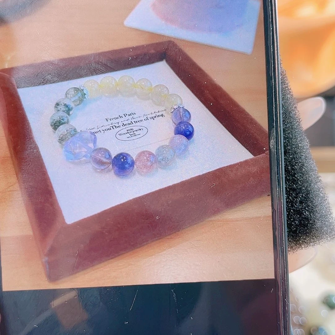 水晶手链未镶嵌设计