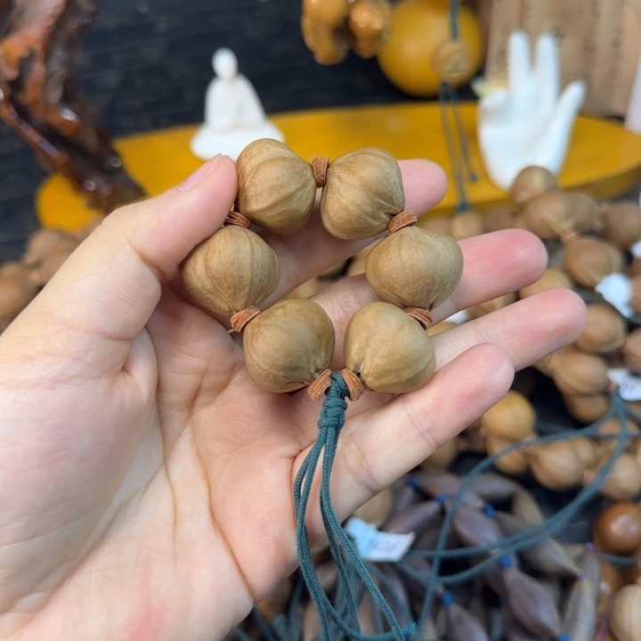 七****木质类008小蒜头捻橄榄核