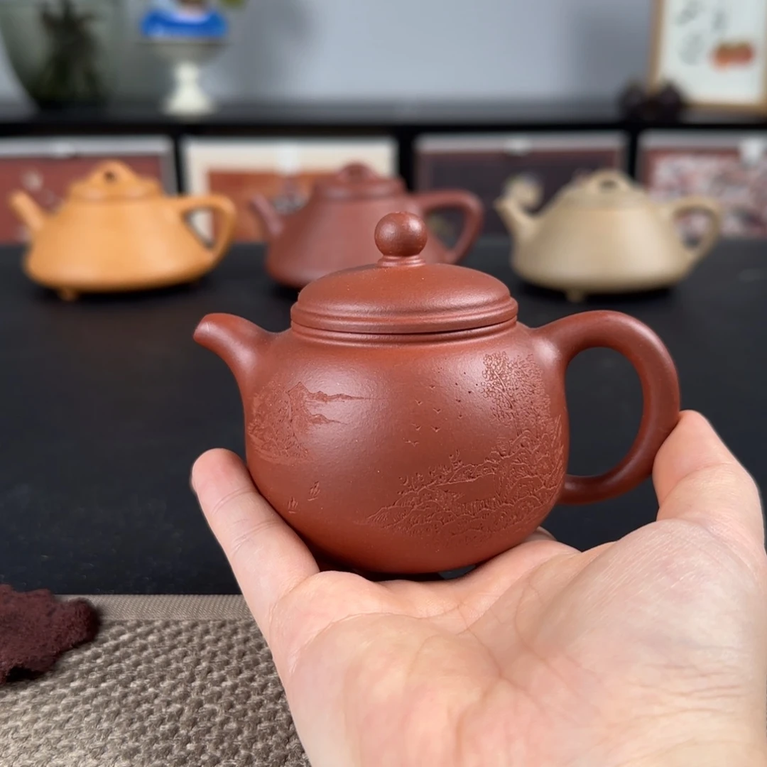 紫砂茶壶微瑕匏尊