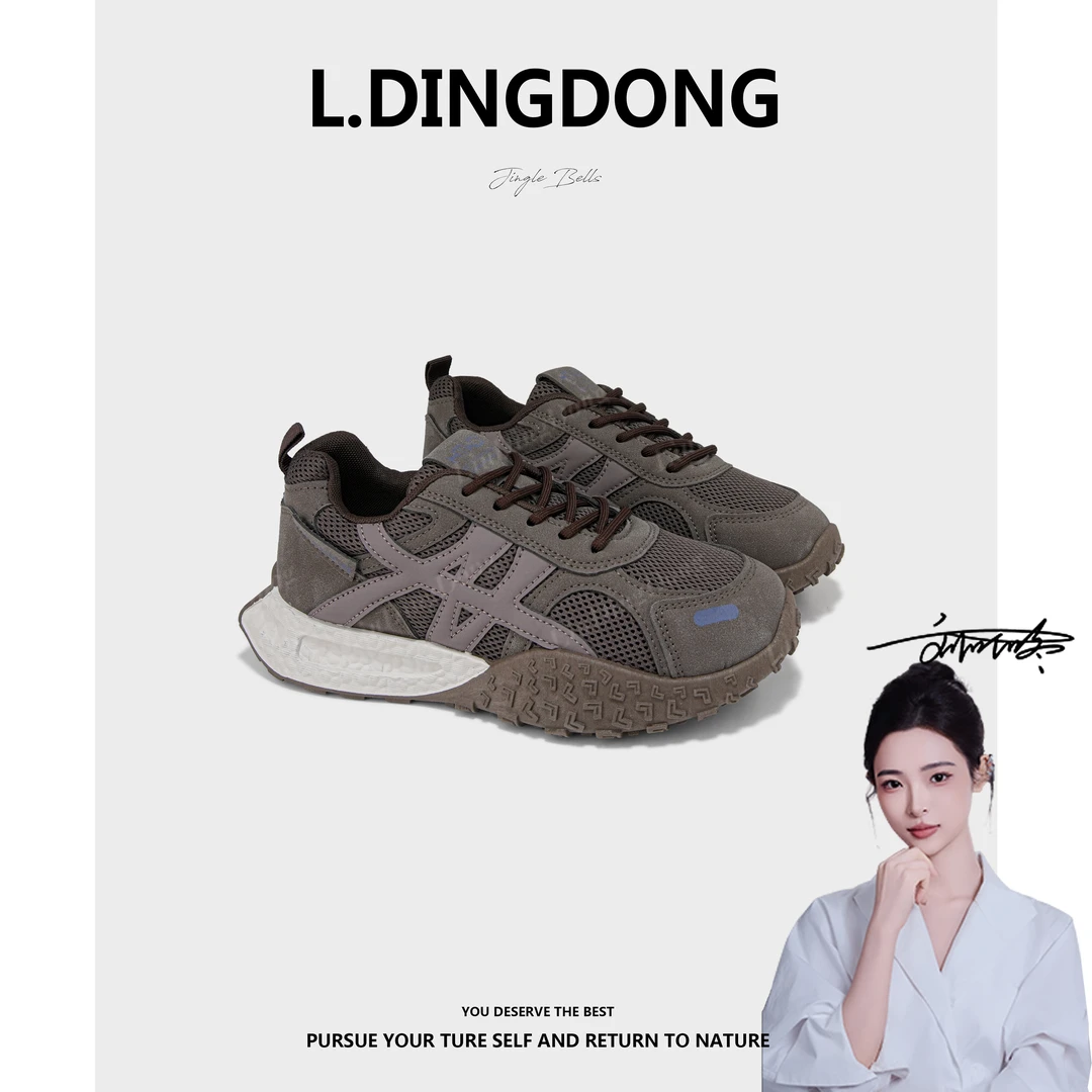 【刘叮咚女鞋】2025秋季新款时尚舒适轻便休闲运动鞋女百搭潮鞋2238