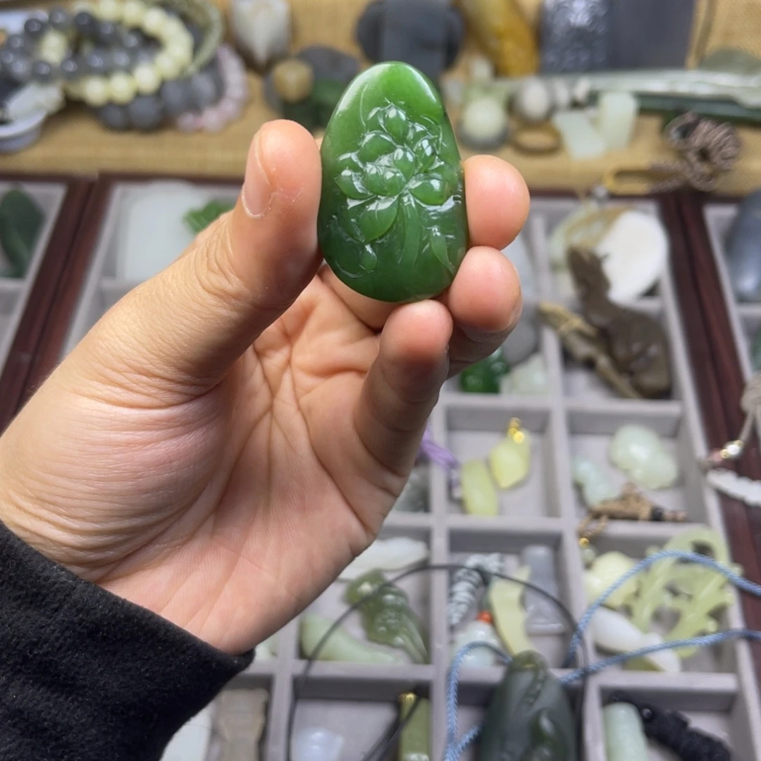 和田玉未镶嵌套链