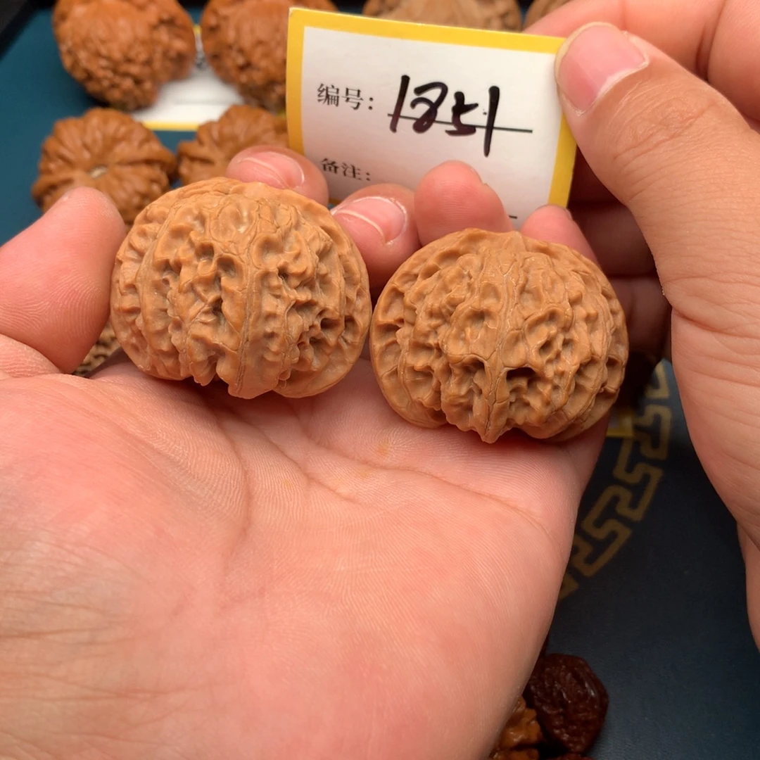 把件文玩核桃44全品苹果1851