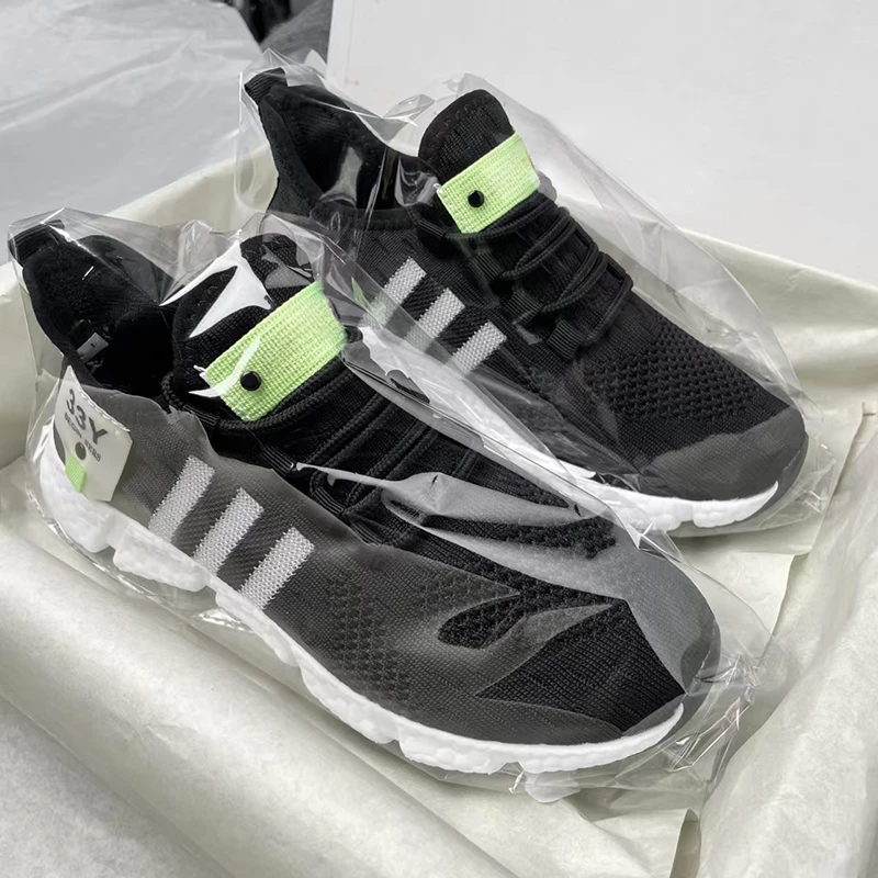 简单高级～椰子鞋三杠爆米花跑步鞋软底厚底增高透气高级感运动风