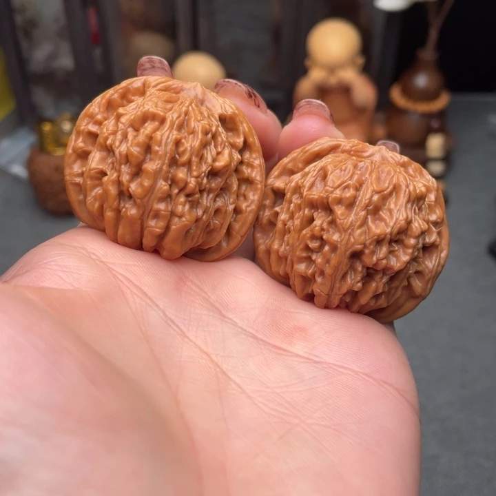 把件文玩核桃四座楼39全品