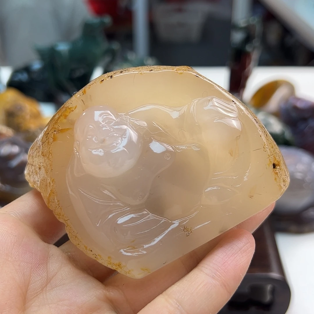 玛瑙/玉髓未镶嵌颈饰