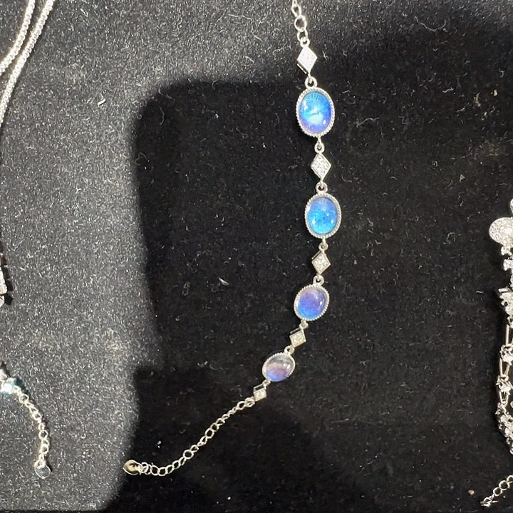 一****大蓝闪蝶蝴蝶手链