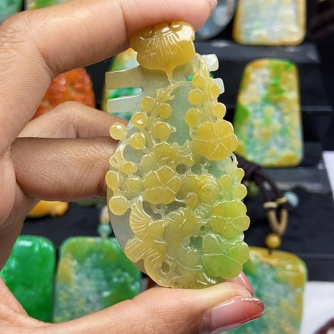 定制翡翠未镶嵌天然缅甸翡翠一物一证