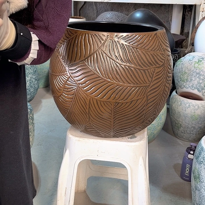 正品口33高35花盆……