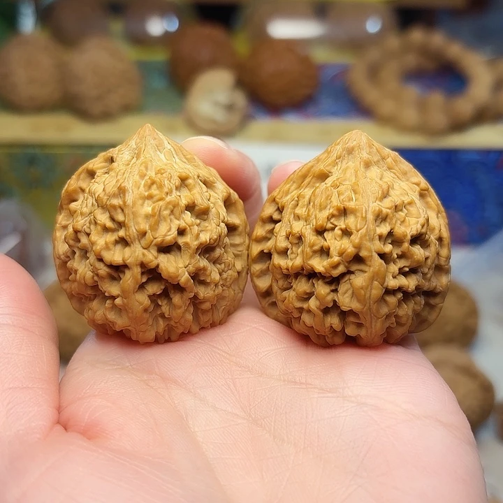 吊坠文玩核桃满天星38