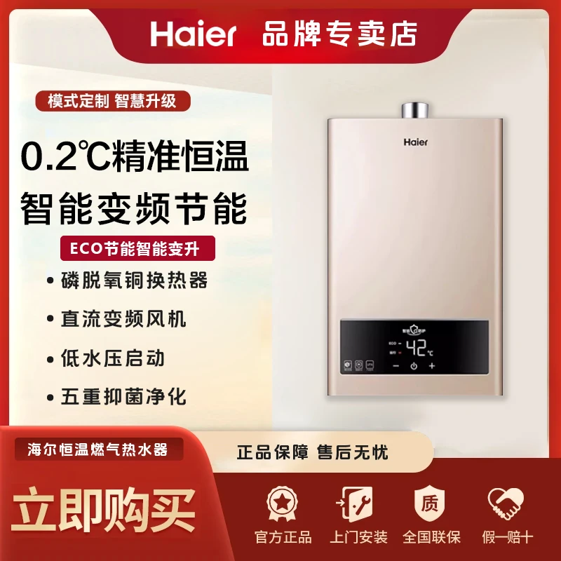 燃气热水器家用天然气16L恒温强排式16D11