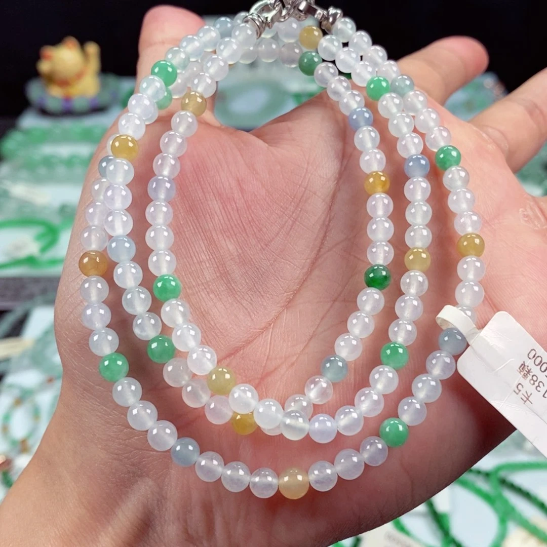 未镶嵌手链翡翠卡5