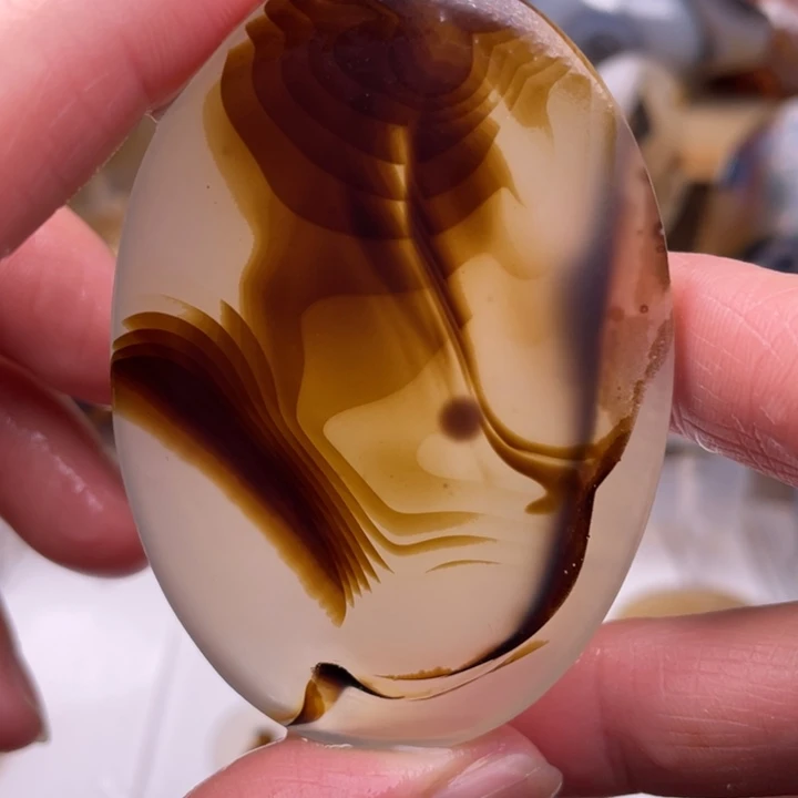 玛瑙/玉髓未镶嵌吊坠(不含链)