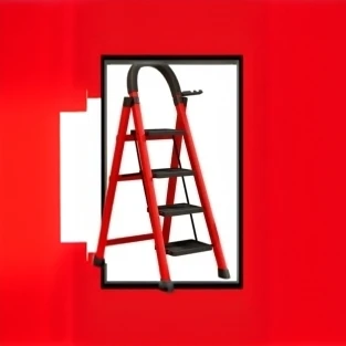 梯子落地客厅家用创意简易登高阁楼梯子落地客厅家用（随机发货）