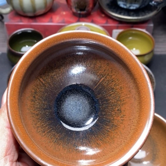 茶盏建盏主人杯茶壶盖碗品茗杯