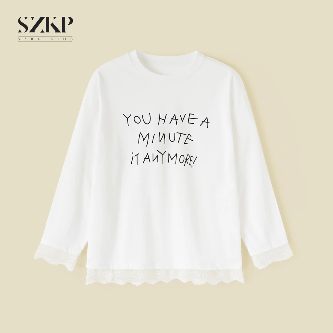 SZKP春季新款女宝上衣女童装中大童儿童时尚百搭打底衫BGYC550163