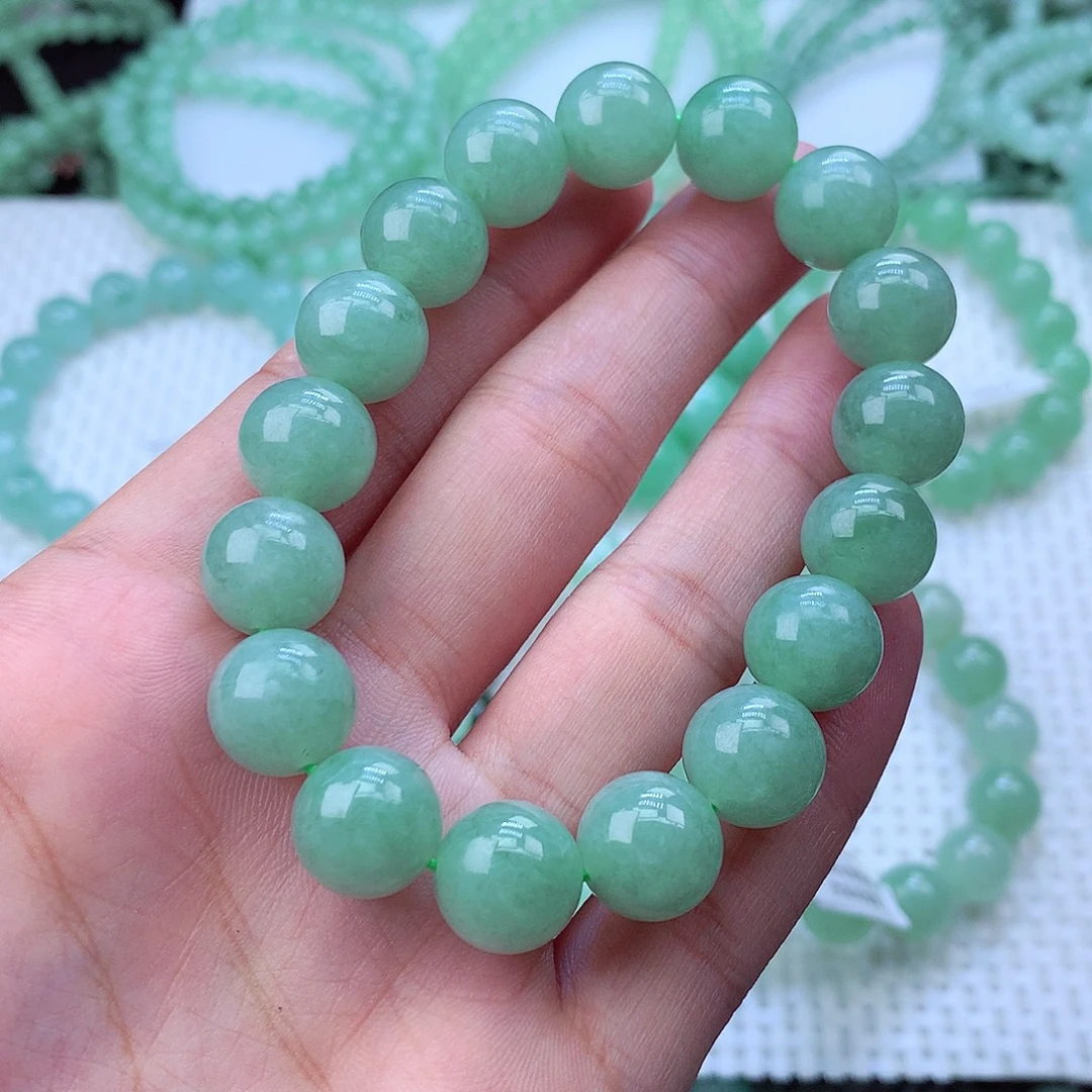 翡翠未镶嵌毛衣链