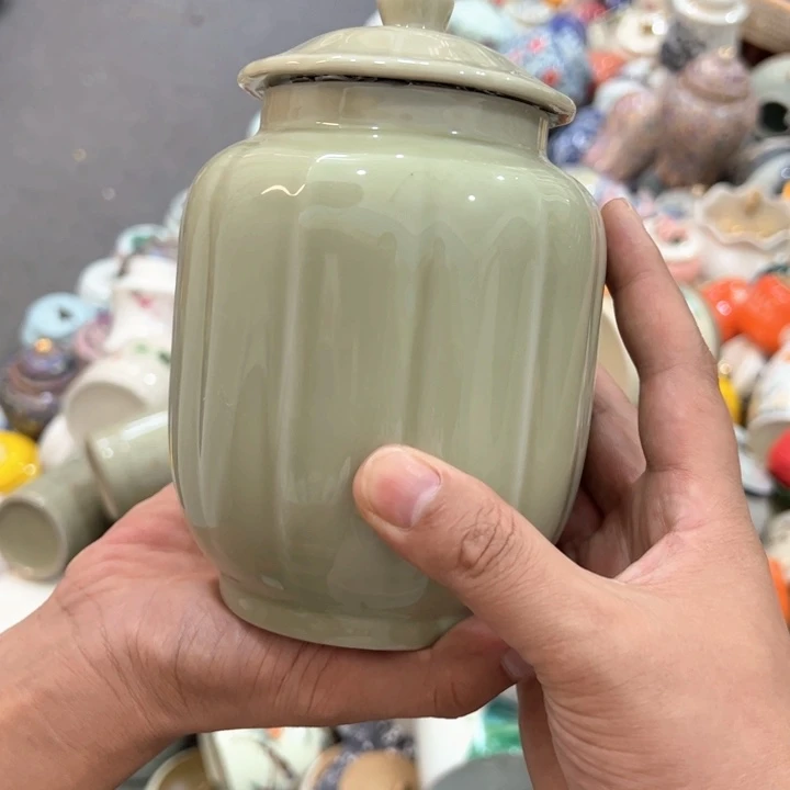 瑕疵福利品陶瓷茶叶罐