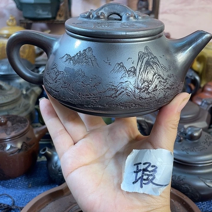 茶壶紫砂瑕疵紫砂茶具