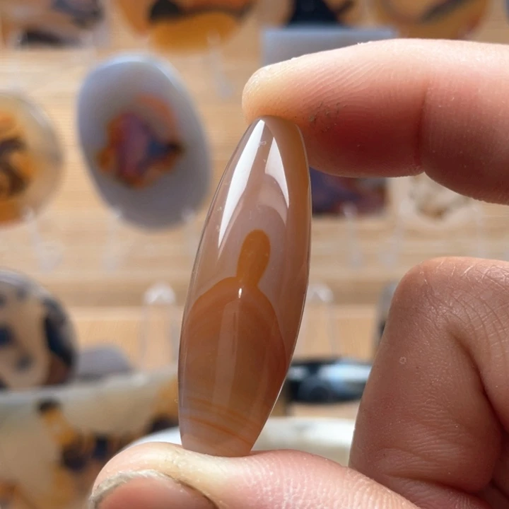 玛瑙/玉髓吊坠(不含链)未镶嵌