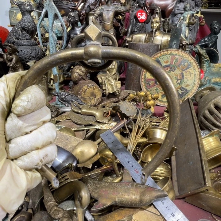 杰*?大阪回流铜器摆件