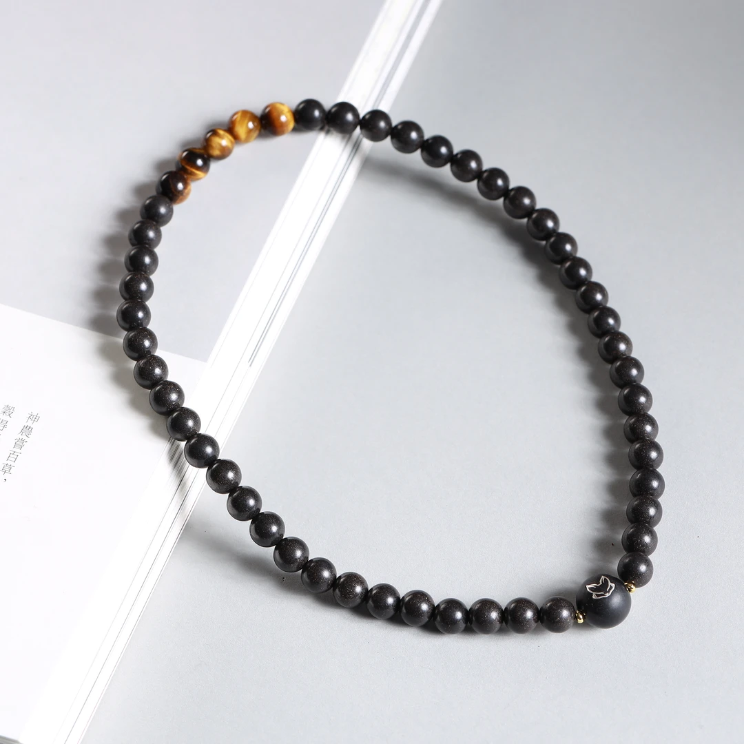 古法合香系列【天宝瑞龙】古香方纯手工制作8mm双圈手串HX4RL5