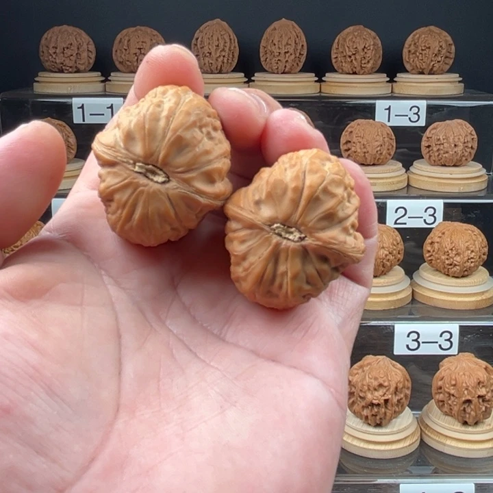 磊***子文玩核桃吊坠舍利