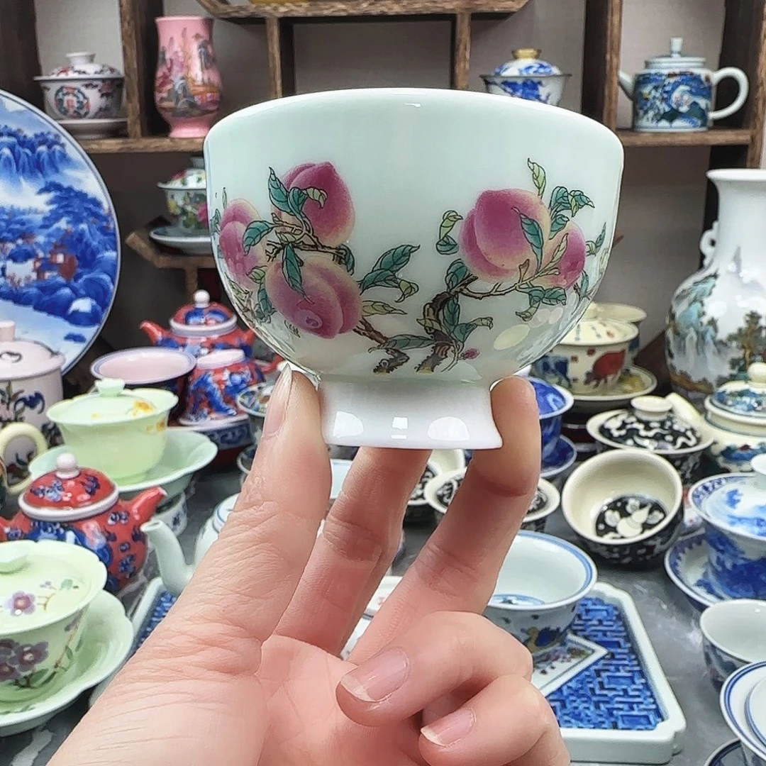 陶杯子景德镇瓷器567老厂瓷6