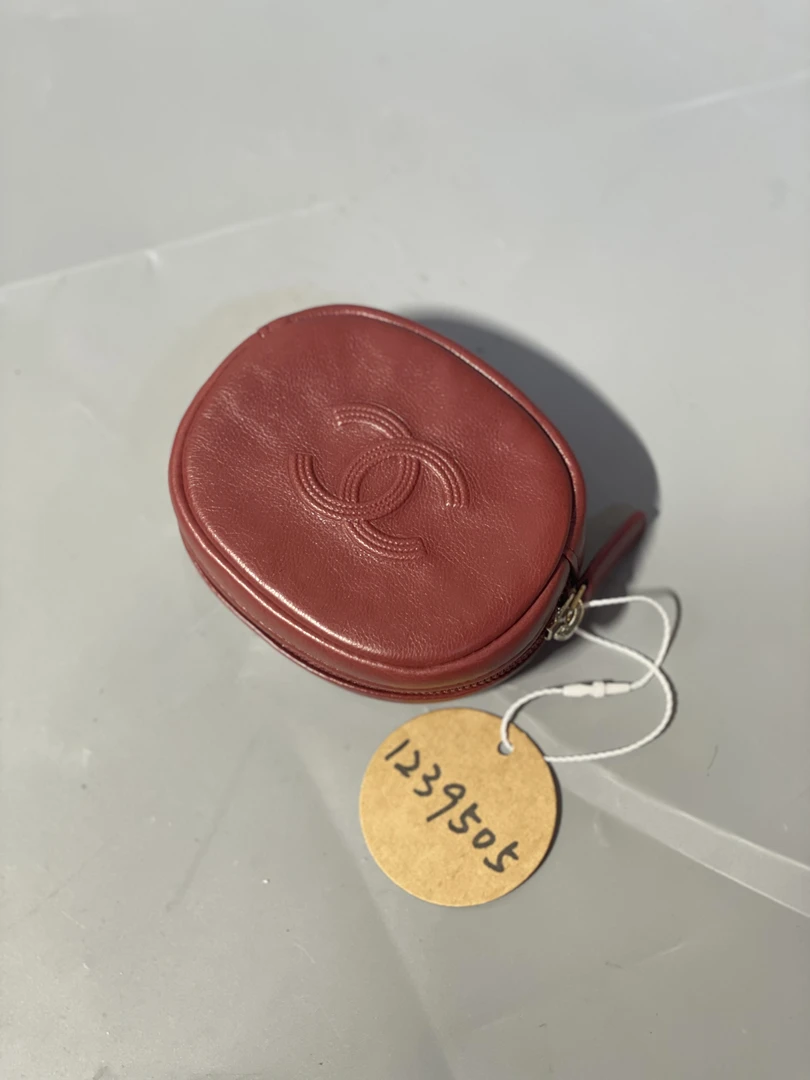 95新 Chanel/香奈儿 夏七中古/红色圆饼单肩包1239505