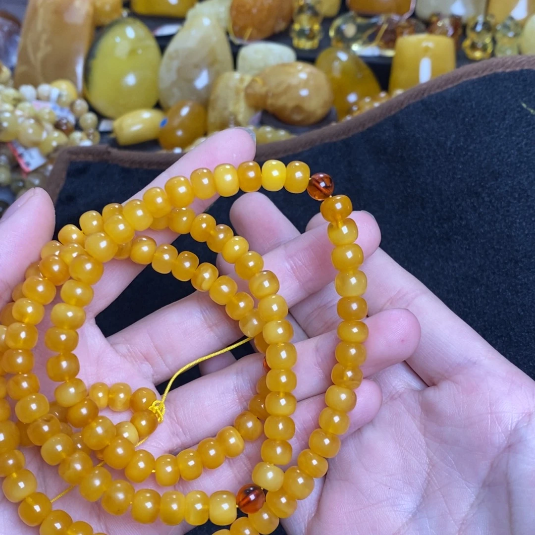 琥珀未镶嵌珠宝奇石