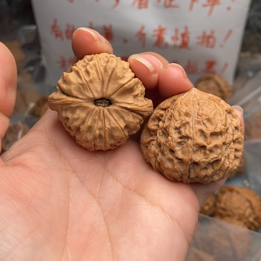 文玩核桃把件团圆5