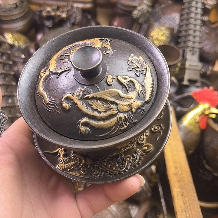 烟**画铜器摆件诚信经营