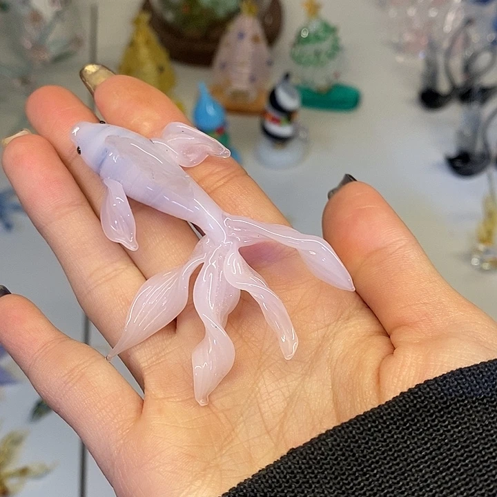 手工艺品琉璃斗鱼