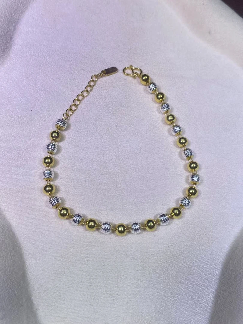 手链 【米米甄选 高端大气】黄色手链JD-2724