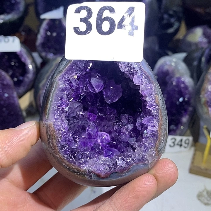 珠宝半成品紫晶未镶嵌364