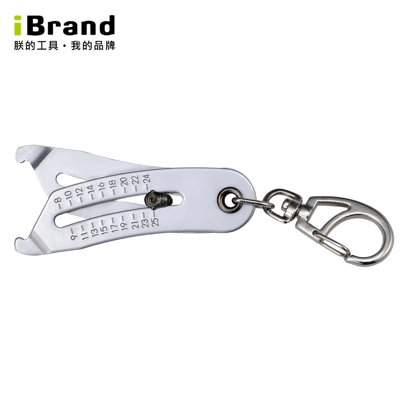 iBrand/朕的工具进口螺母尺寸测量仪卡规公制英制工具配件