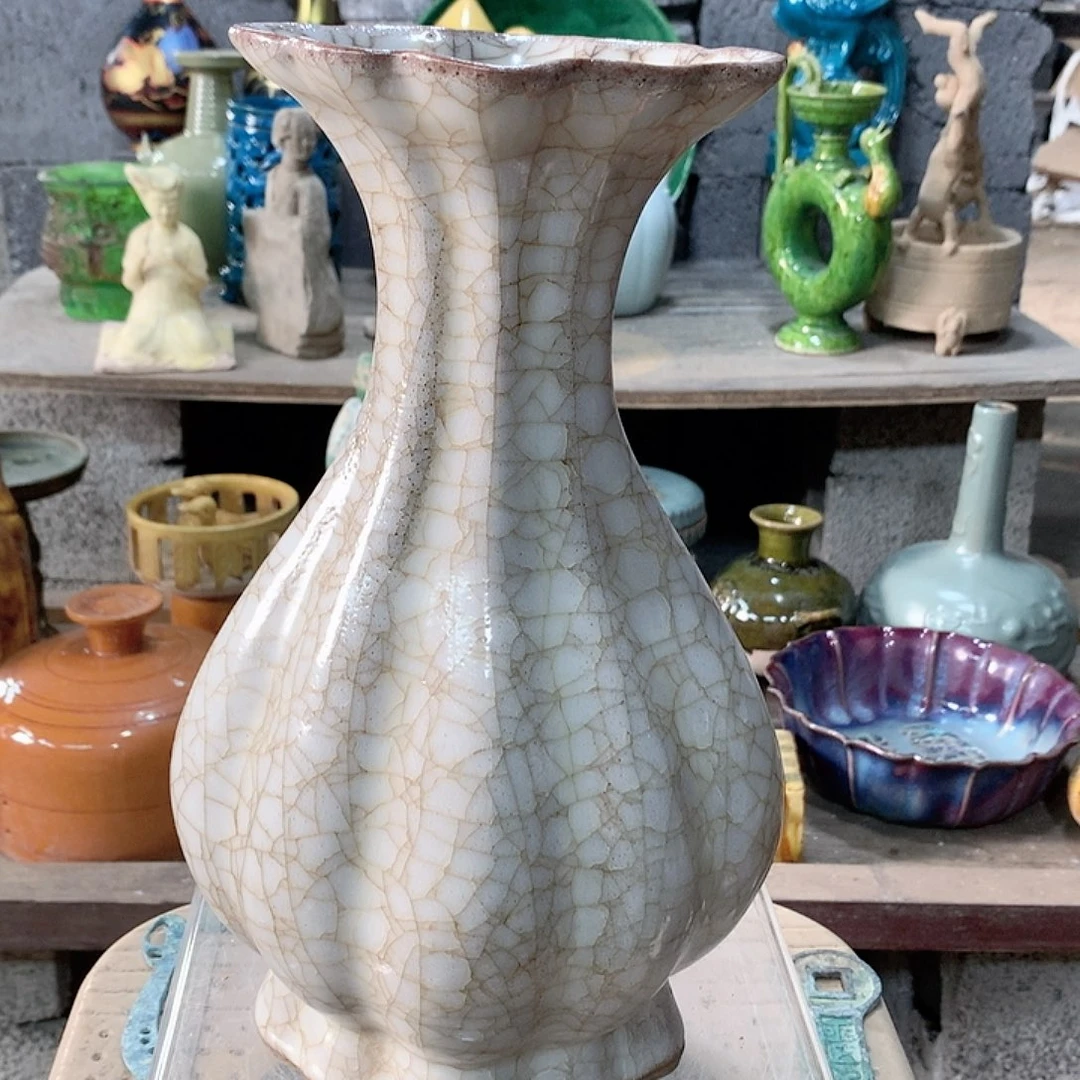 瓷片小**?摆件摆件摆件摆件