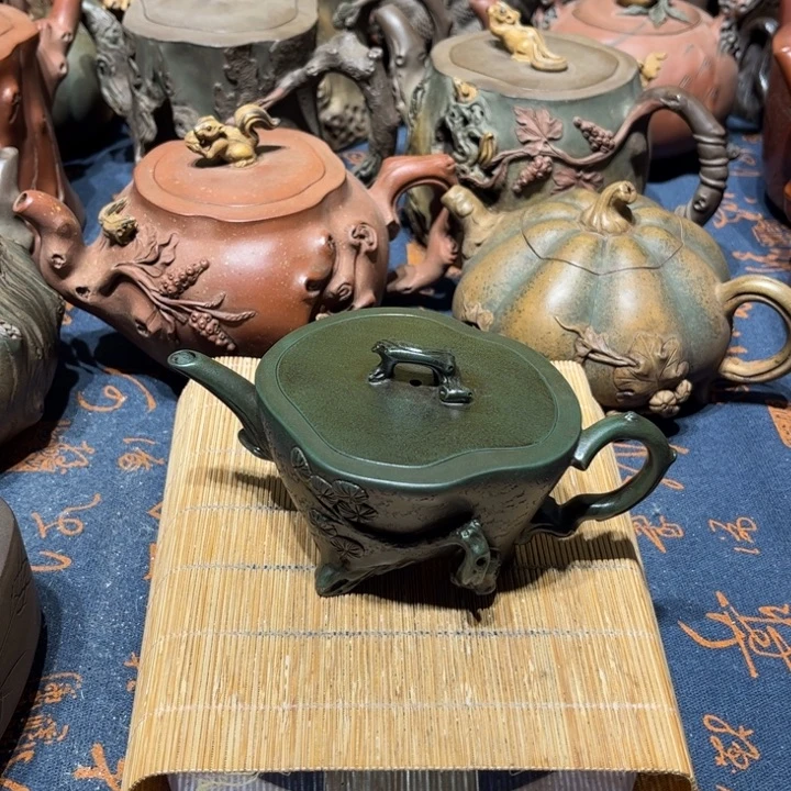 成***仙茶壶紫砂紫砂。