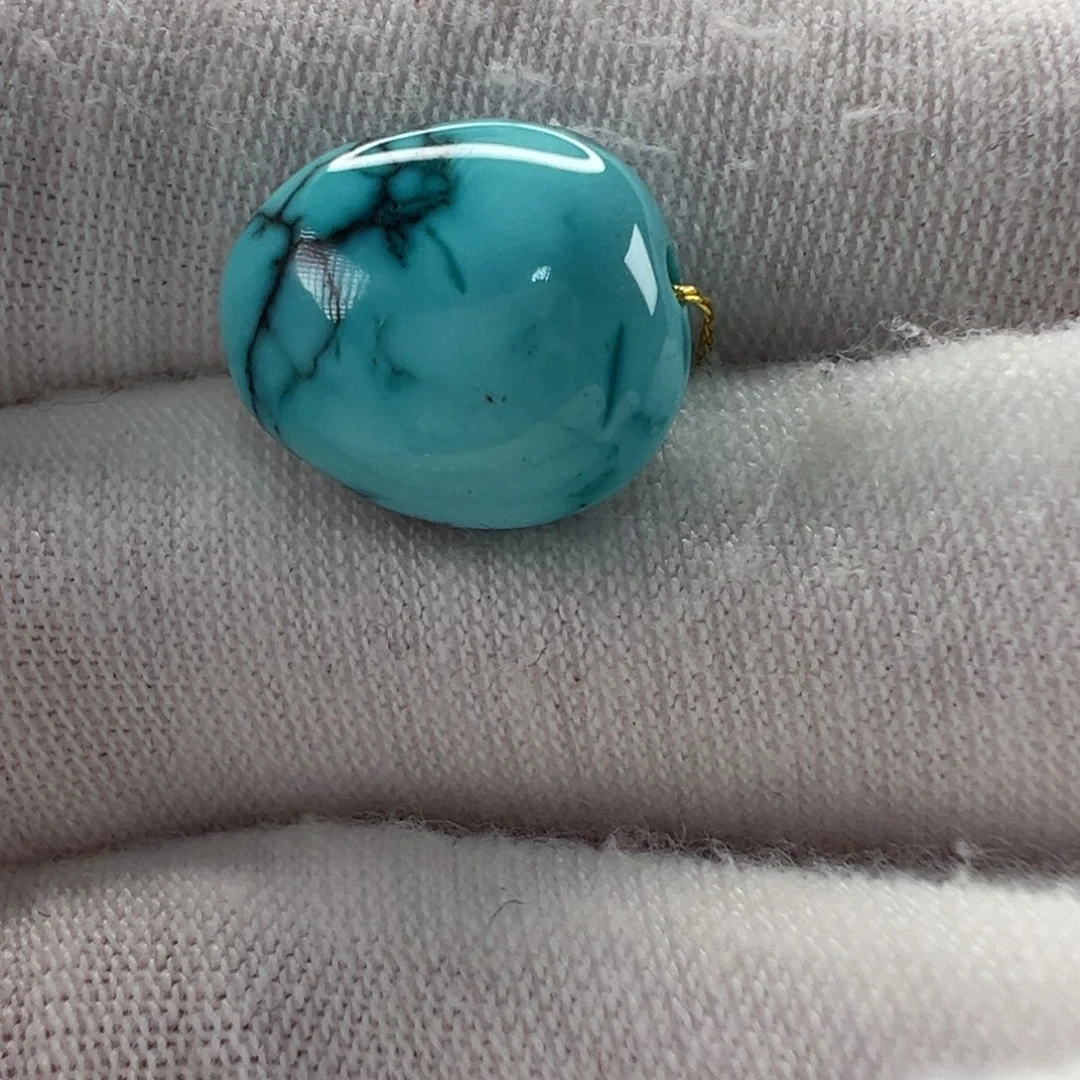 未镶嵌绿松石随形11.7mm