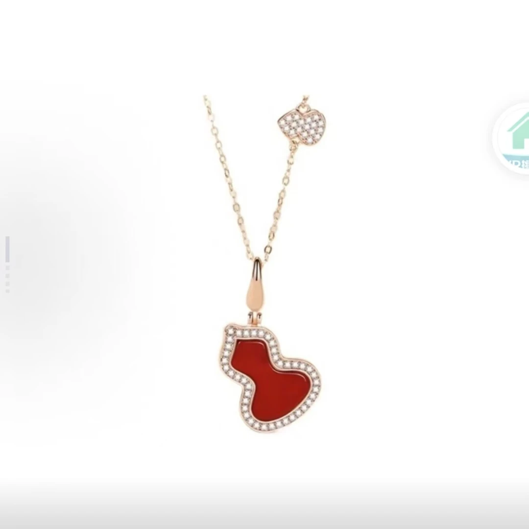 【全新未使用】套链精工气质轻奢时尚镶钻带钻