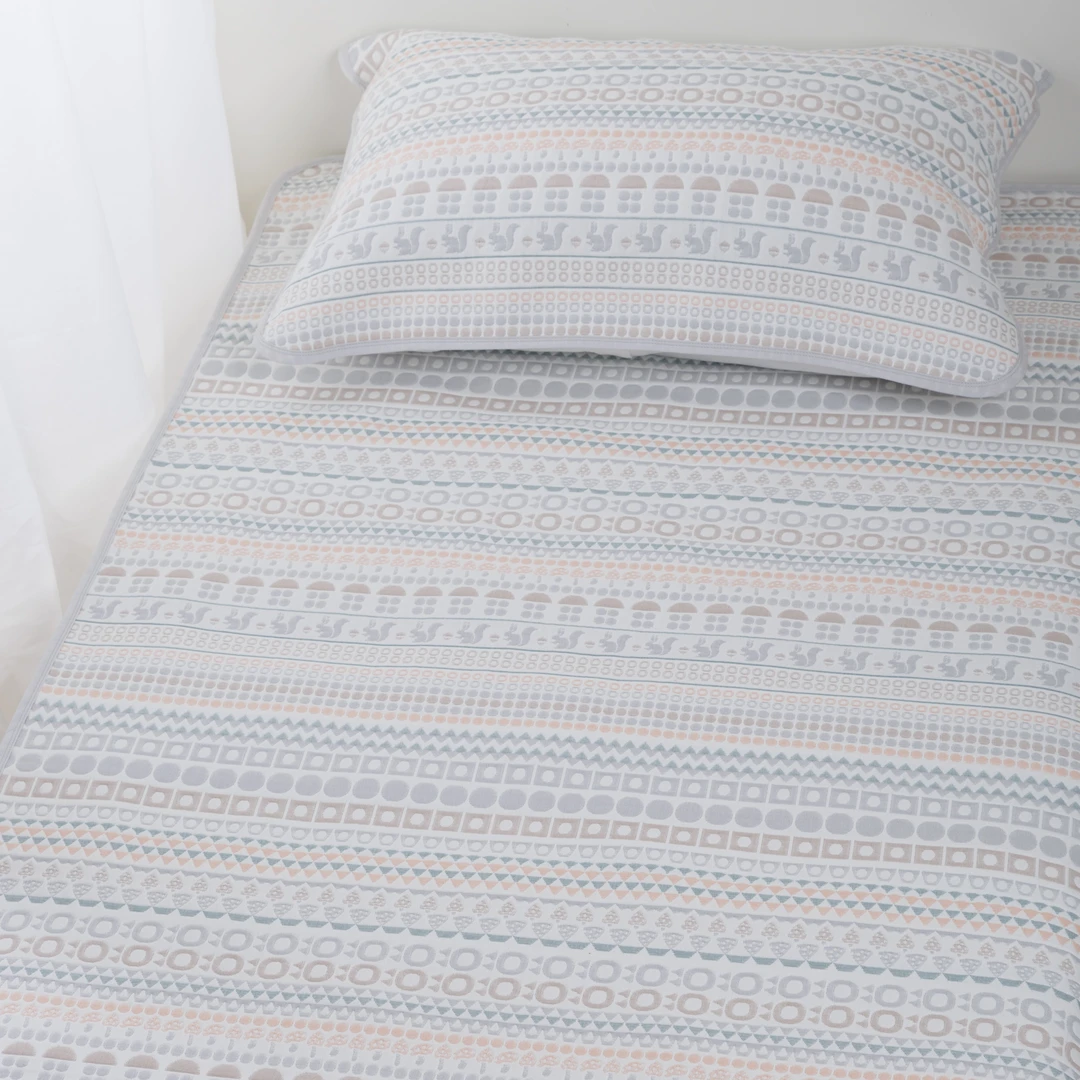 雅赞学生宿舍床软席六层纱布双面可用吸汗透气四季款宿舍床单