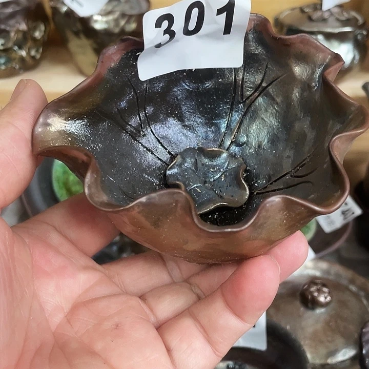 茶杯紫泥柴烧纯手工301